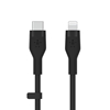 Picture of Belkin Flex Lightning/USB-C 15W 3m, mfi, 15W, black CAA009bt3MBK