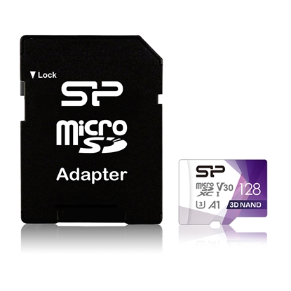 Изображение Silicon Power Superior Pro memory card 128 GB MicroSDXC Class 10 UHS-I