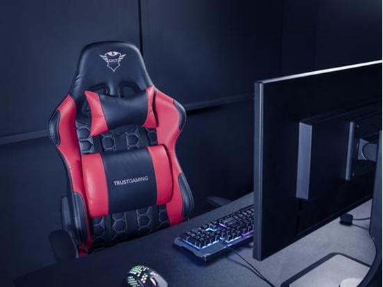 Picture of Trust GXT 708R Resto Universal gaming chair Black, Red