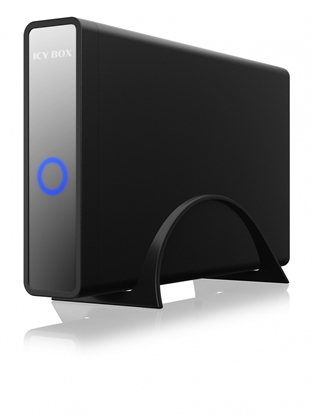 Picture of Obudowa IB-382H-C31 2,5/3,5 HDD z wbudowanym HUB 1xUSB-C, 2xUSB -A,  12V2A