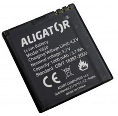 Изображение Aligator baterie V650