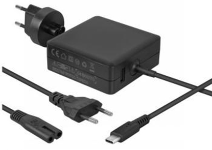Picture of AVACOM CHARGING ADAPTER USB TYPE-C 65W POWER DELIVERY+USB A