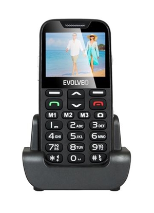 Attēls no Evolveo EasyPhone XD 5.84 cm (2.3") 89 g Black Senior phone