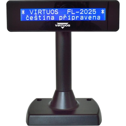 Attēls no LCD zÃ¡kaznickÃ½ displej Virtuos FL-2025MB 2x20