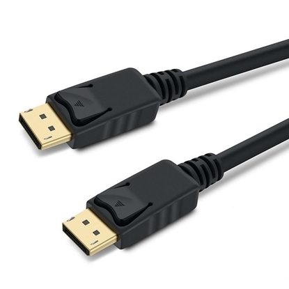 Attēls no Kabel PremiumCord DisplayPort - DisplayPort 1.5m czarny (kport5-015)