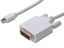 Attēls no Kabel PremiumCord DisplayPort Mini - DVI-D 2m biały (kportadmk02-02)