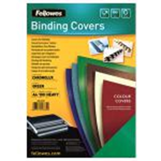 Picture of Apvāki iesiešanai CHROMO A4/250g glancēti,  zaļi