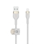 Attēls no Belkin Flex Lightning/USB-A 1m mfi cert., white CAA010bt1MWH