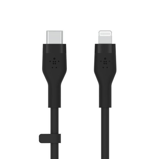 Picture of Belkin Flex Lightning/USB-C 15W 2m, mfi, 15W, black CAA009bt2MBK