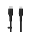 Attēls no Belkin Flex Lightning/USB-C 15W 2m, mfi, 15W, black CAA009bt2MBK