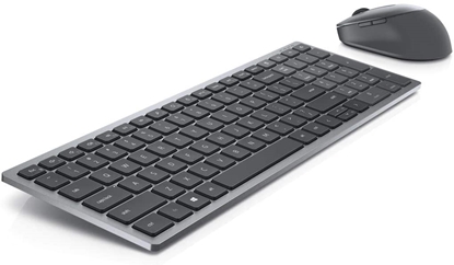 Attēls no Dell | Keyboard and Mouse | KM7120W | Keyboard and Mouse Set | Wireless | Batteries included | EN/LT | Bluetooth | Titan Gray | Wireless connection