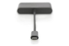 Изображение DIGITUS Adapter USB3.0/C -> HDMI Multiport 3-Port    schwarz