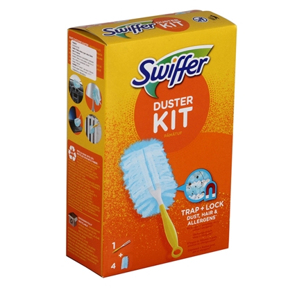 Picture of Putekļu slota Swiffer standarta Starter paka +4 rezerves