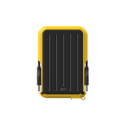 Picture of Silicon Power A66 external hard drive 1000 GB Black, Yellow