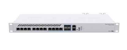 Attēls no Switch|MIKROTIK|Type L3|Rack 1U|8x10Base-T / 100Base-TX|4xSFP|1xRJ45|CRS312-4C+8XG-RM
