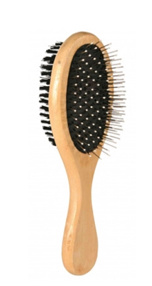 Picture of TRIXIE 2321 Black, Wood Dog Comb