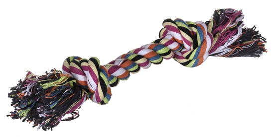 Picture of TRIXIE 3272 Dog Playing Rope Color, 26 cm