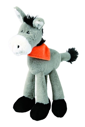 Изображение TRIXIE Dog toy plush donkey with sound 35981