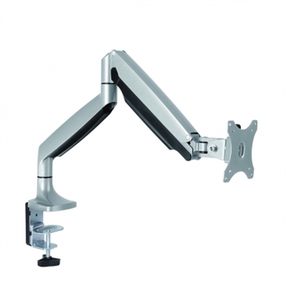 Attēls no VALUE LCD Monitor Stand Pneumatic, Desk Clamp, 5 Joints, Pivot