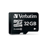 Изображение Verbatim microSDHC          32GB Class 10 UHS-I incl Adapt. 44083