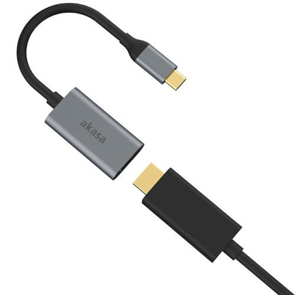 Изображение Adapter USB Akasa USB - HDMI Szary  (AK-CBCA24-18BK)