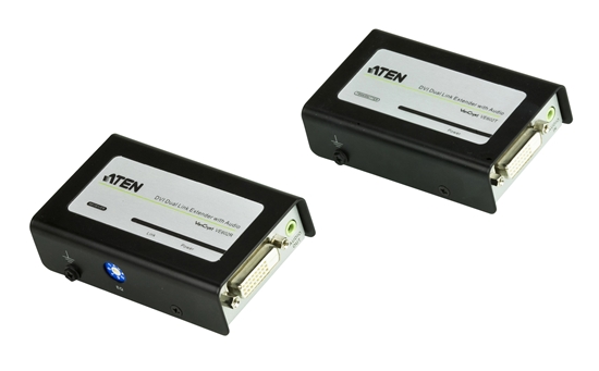 Picture of ATEN VE602 DVI Dual Link/Audio Cat 5 Extender (2560 x 1600@40m)
