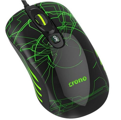 Изображение Crono OP-636G mouse USB Type-A Laser 3200 DPI