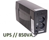 Picture of 850 VA / 510w  Line-Interactive UPS | Nepārtrauktās barošanas bloks, LED, akum.1x8Ah, 100*280*140