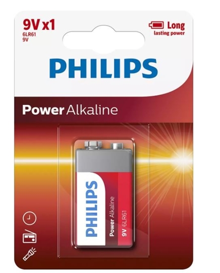 Picture of Philips Power Alkaline 9V Batterie