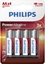 Изображение 1x4 Philips Power Alkaline AA Batterie