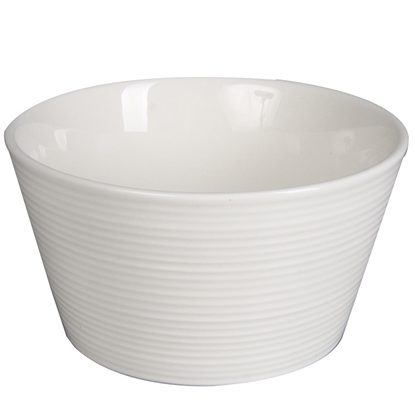 Изображение Bļoda Maku porcelāna, rievota d12.5cm