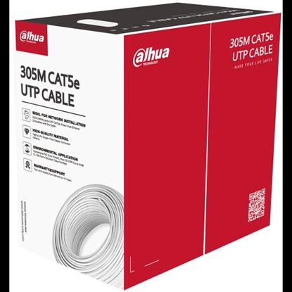 Picture of DAHUA CAT5E UTP kabelis | iekštelpām | 305m
