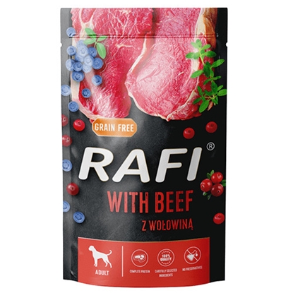 Picture of DOLINA NOTECI Rafi with beef - wet dog food - 500g