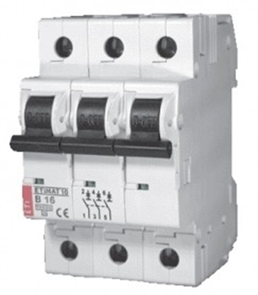 Picture of ETIMAT 6 3P 6KA C-10A  automātiskais slēdzis