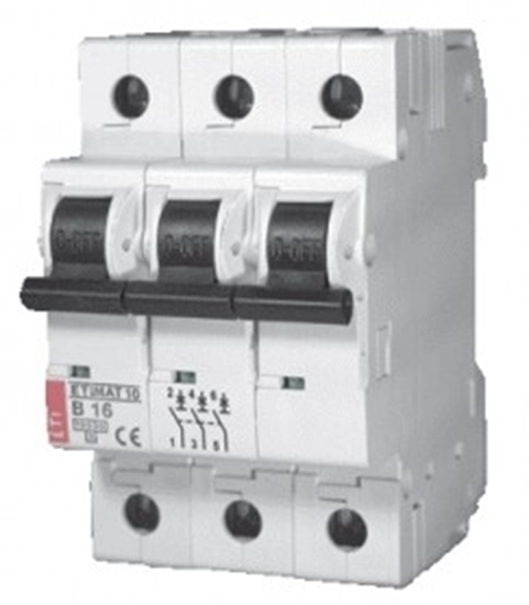 Picture of ETIMAT 6 3P 6KA C-10A  automātiskais slēdzis