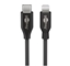 Изображение Goobay Lightning - USB-C lādēšanas kabelis, 1m, melns