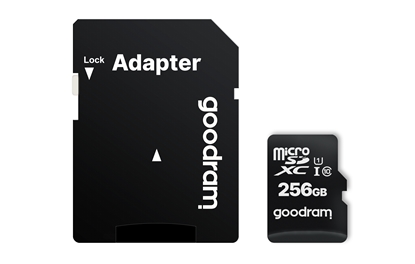 Picture of Atmiņas karte Goodram M1AA 256GB MicroSDXC + Adapter