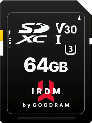 Attēls no Goodram SDXC IRDM UHS-I U3 64GB