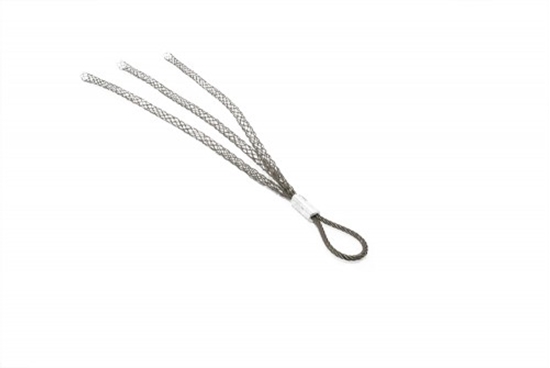 Picture of Kabeļu vilkšanas zeķes uzgalis ar 3x cilpām kabeļiem ar Ø5-10mm, garums 450mm