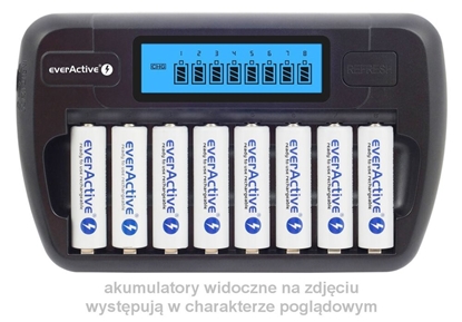 Picture of Ładowarka akumulatorowa NC-800 do 8 akumulatorków AA/AAA