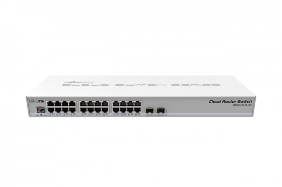 Picture of NET ROUTER/SWITCH 24PORT 1000M/CRS326-24G-2S+RM MIKROTIK