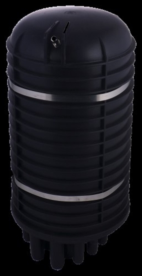 Изображение Optisko kabelu uzmava (mufta) 12 škiedram/ 288 Sleeves oval and 6 round ports, without grounding