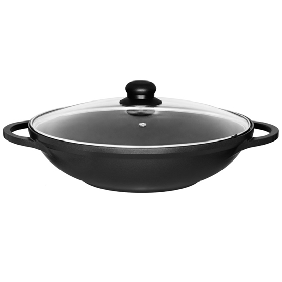 Picture of Panna Maku Wok aluminija ar vāku 32cm