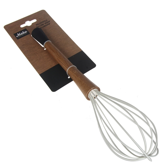 Picture of Putojamais Maku silikona ar bambusa rokt.