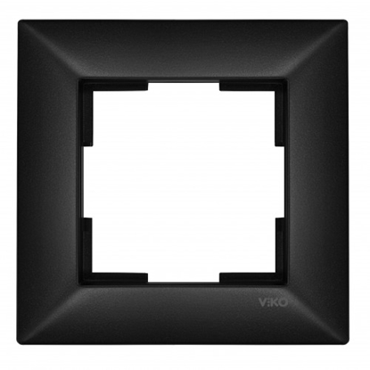 Изображение Rāmis 1-vietīgs melns Meridian NOVELLA Viko by Panasonic