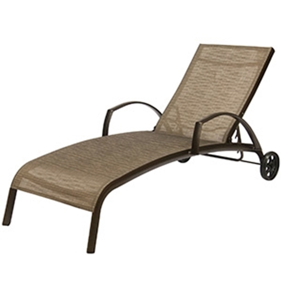 Picture of Sauļošanās gulta Montreal 73x196x99cm brūna