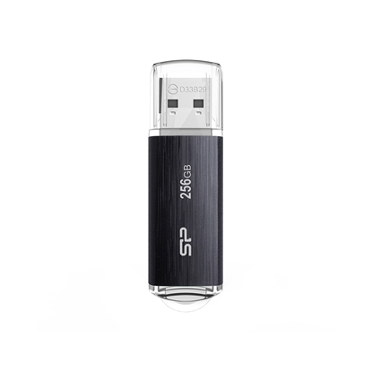 Attēls no SILICON POWER Blaze B02 Pendrive USB flash drive 256 GB USB Type-A 3.2 Gen 1 (SP256GBUF3B02V1K) Black