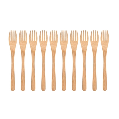 Picture of Vienreizliet. dakšas Maku bambusa2x16cm 10gab.