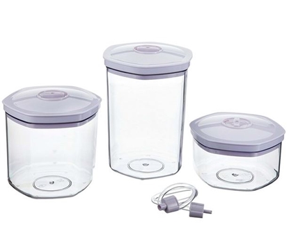 Picture of Gastroback 46110 Vacuum Canister 3pcs Round