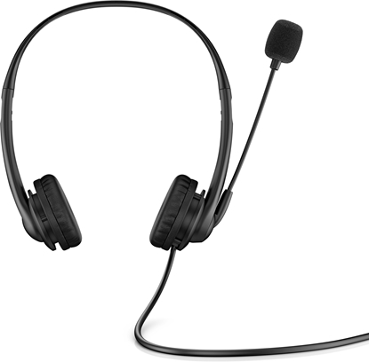 Изображение HP Stereo 3.5mm G2 Headset, w/Microphone, Chromebook Certified - Black Vegan Leather
